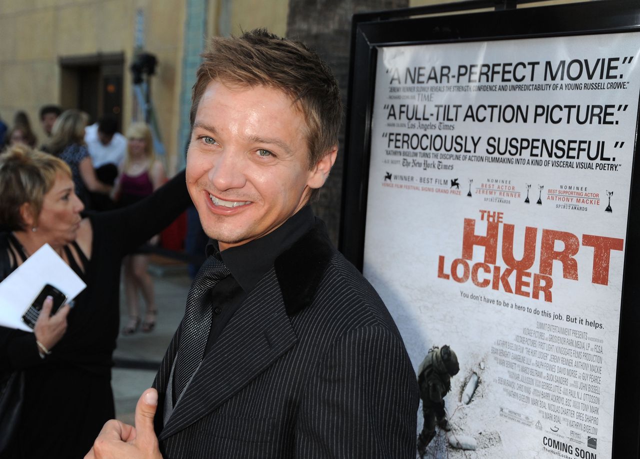 Jeremy Renner był nominowany do Oscara za film "The Hurt Locker"