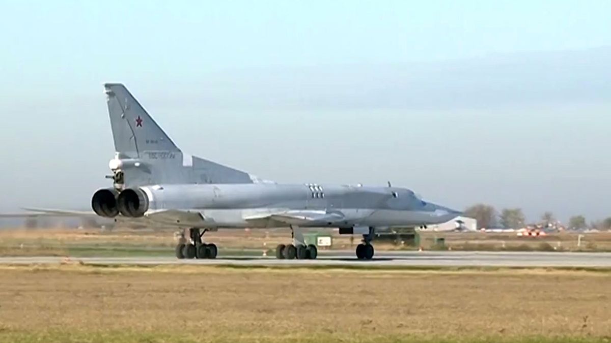 Samolot Tu-22 katapultował trzech pilotów podczas kołowania