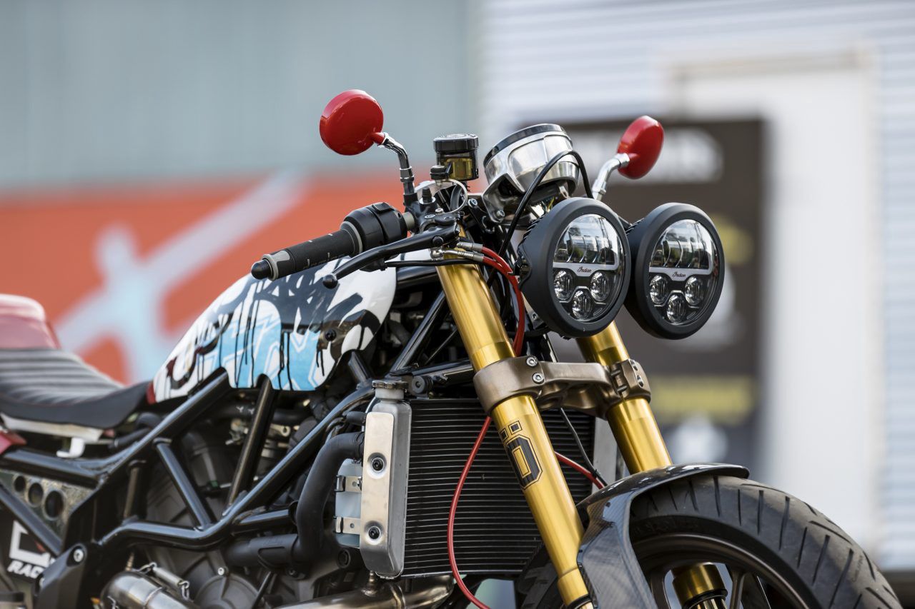 Indian FTR 1200 S od Church of Choppers