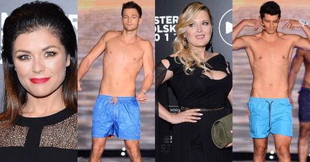 Kasia Cichopek, Majka Jeżowska i udo Gosi Andrzejewicz kibicują kandydatom na Mistera Polski 2017 (ZDJĘCIA)