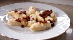 Bananowe pierogi leniwe