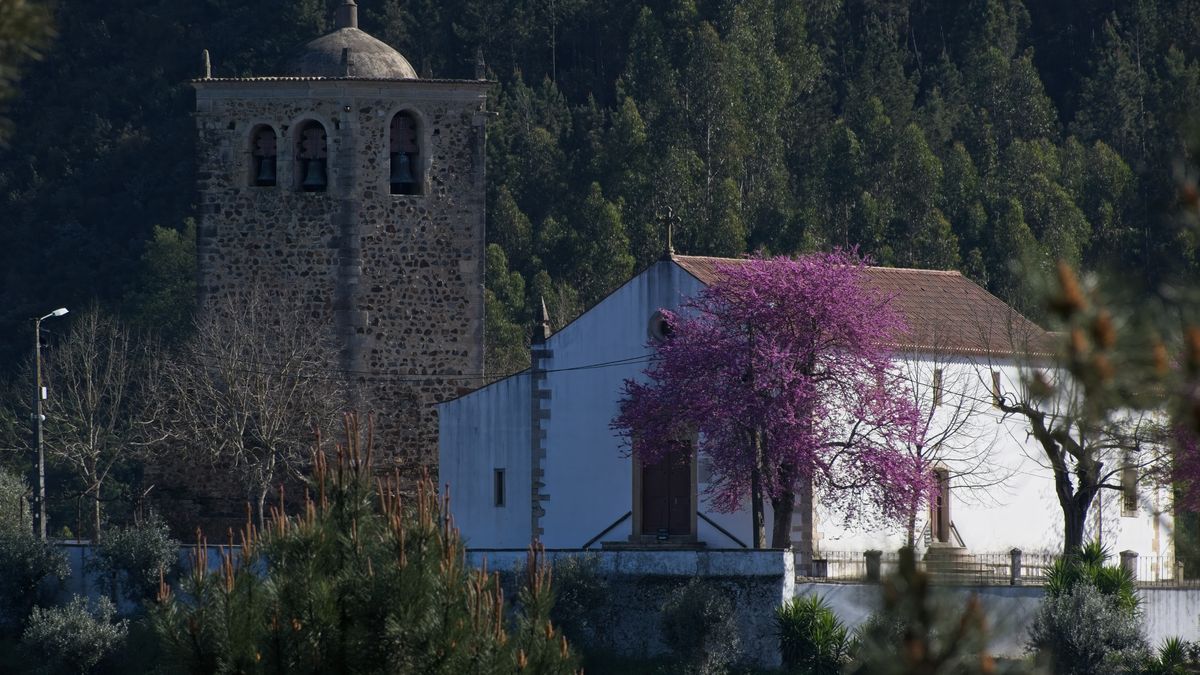 Wieża w Dornes, Portugalia.