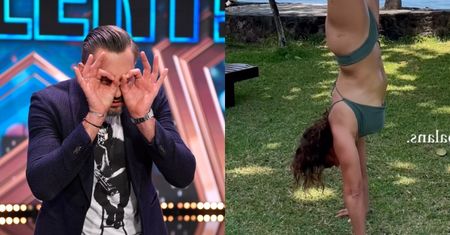 Żona Marcina Prokopa przyodziana w bikini staje na rękach i psioczy na warszawskich kierowców. Niezła forma? (FOTO)