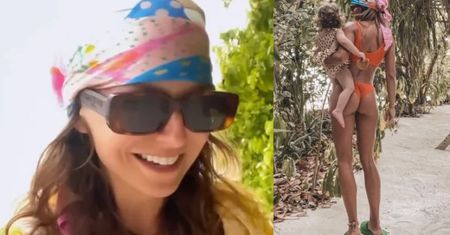 Anna Lewandowska nawet na wakacjach podnosi kwalifikacje. Tym razem z ustawień aparatu: "Myślałam, że mam zepsuty telefon"