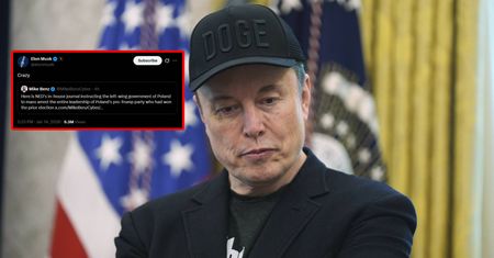 Musk znów krótko o Polsce. "Szaleństwo"