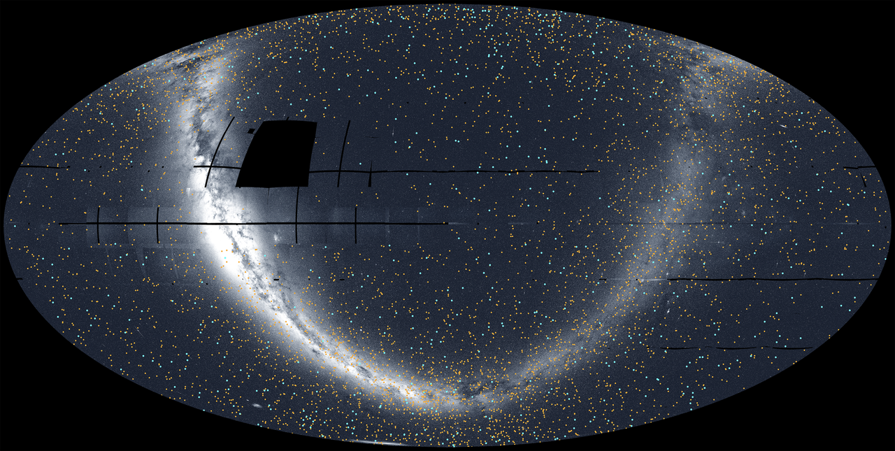Jest na nim 6000 planet. Spektakularne zdjęcie nieba z teleskopu TESS