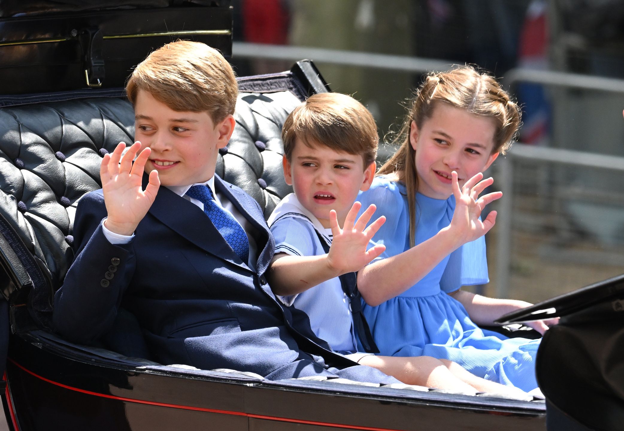 Książę George, Książę Louis i Księżniczka Charlotte