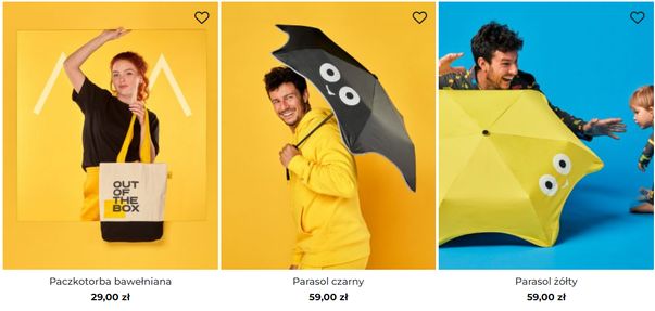 Oferta sklepu InPost Out Of The Box: parasol z ulubionym kolorze? A może ekologiczna torba na zakupy?