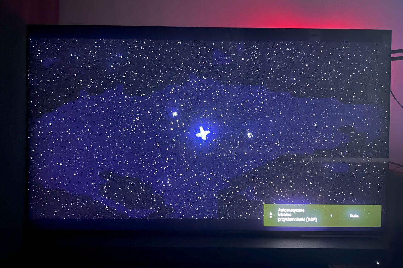 Sony Bravia 9 (65XR90) - tryby pracy podświetlenia 3