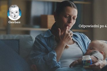 Gerber pokazuje codzienność zabieganych rodziców