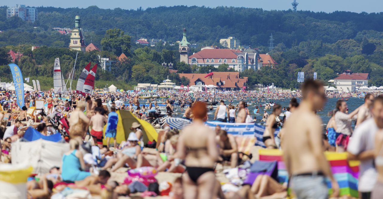 Szał nad morzem. "Wolnych miejsc noclegowych jest jak na lekarstwo"