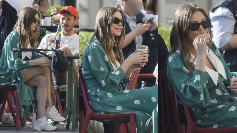 Joanna Opozda buszuje po butiku i gawędzi w restauracji z Mateuszem Banasiukiem