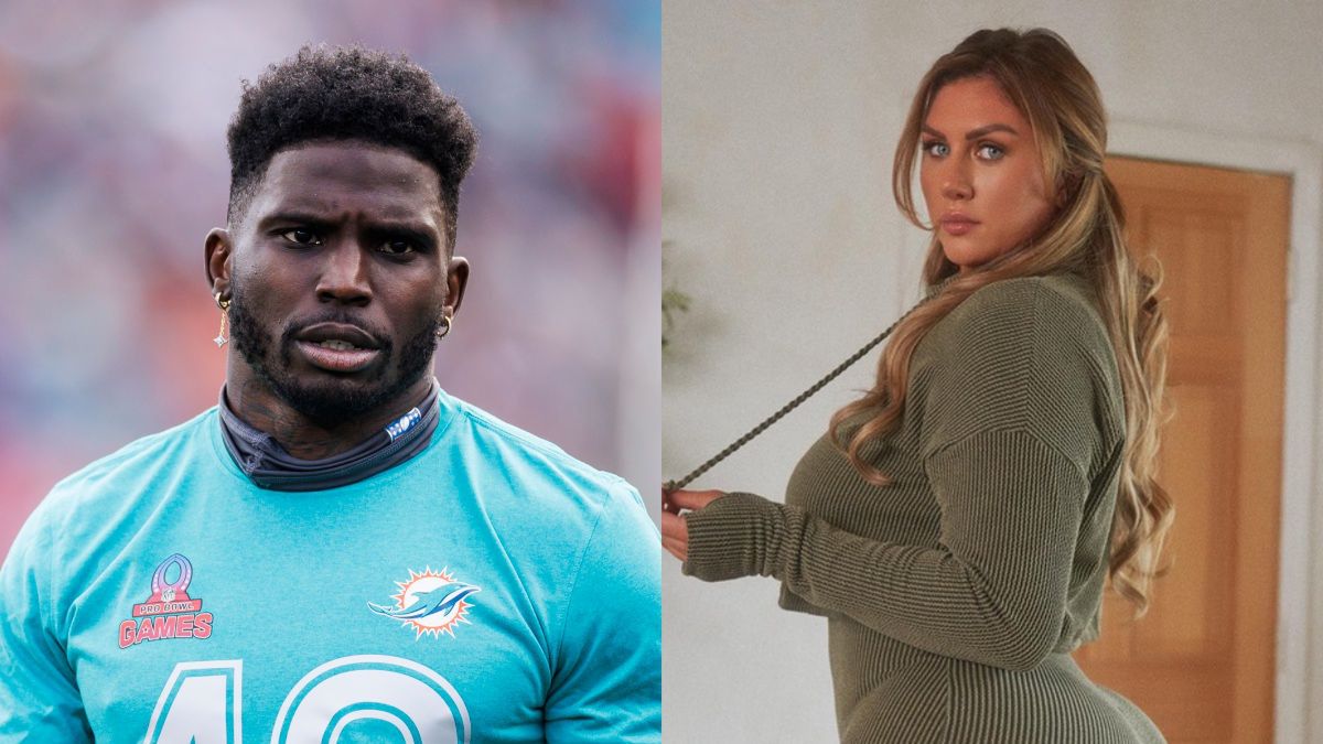 Tyreek Hill (James Gilbert/Getty Images) i Sophie Hall (instagram.com/sophiesselfies224)