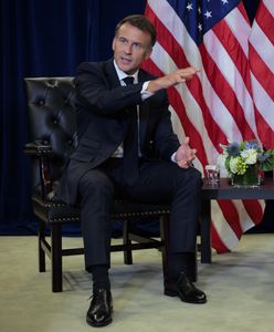 Macron: "Trump bliżej Ukrainy". Mówił też o presji na Rosję