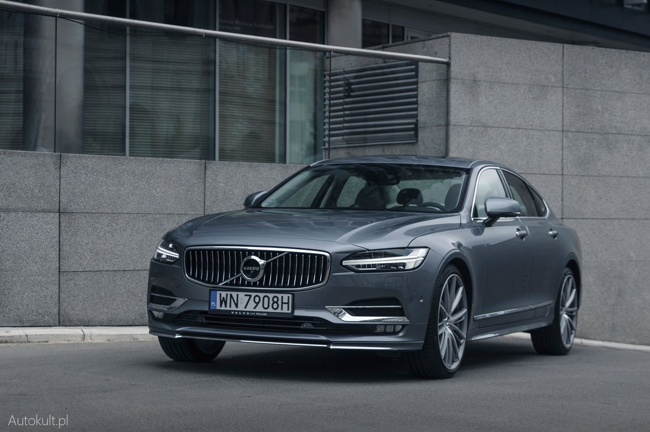 Volvo S90 D4 pojedzie maksymalnie 230 km/h. Przynajmniej na razie