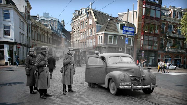 Kiedyś i dziś na jednym zdjęciu, czyli wehikuł czasu fotografów 1