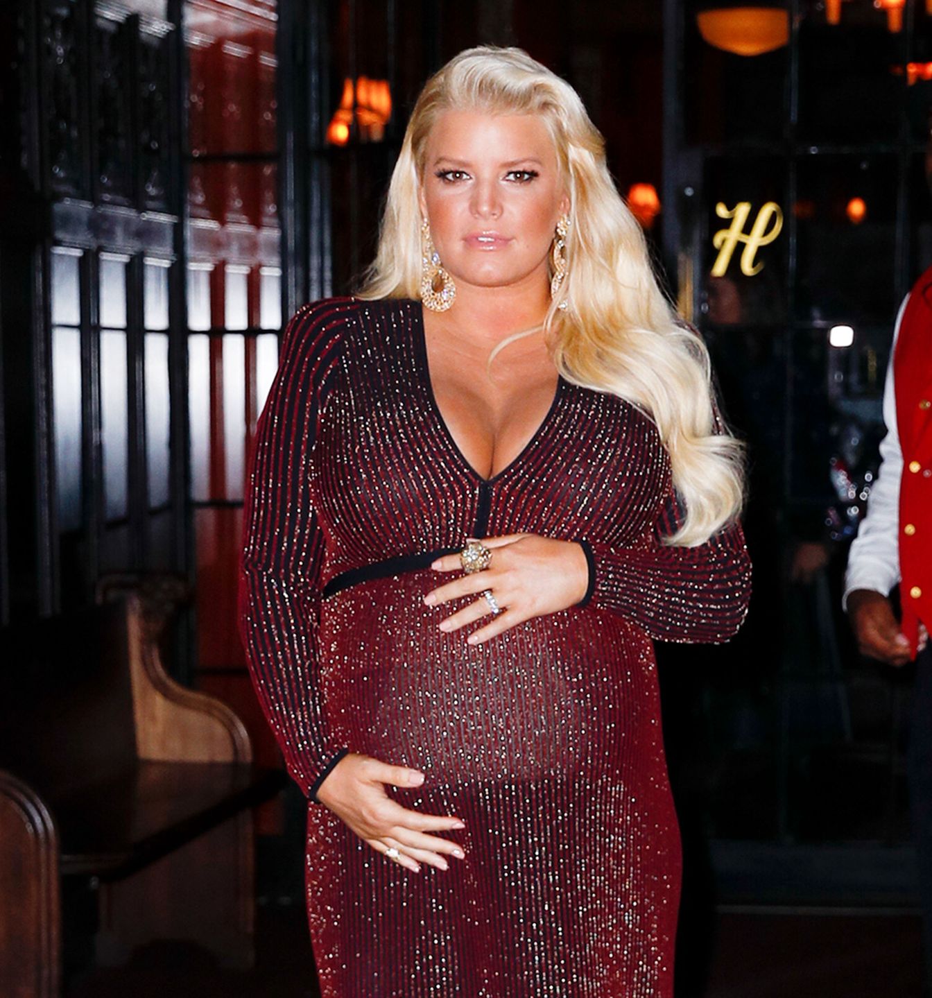 Jessica Simpson załatwia sprawunki na mieście