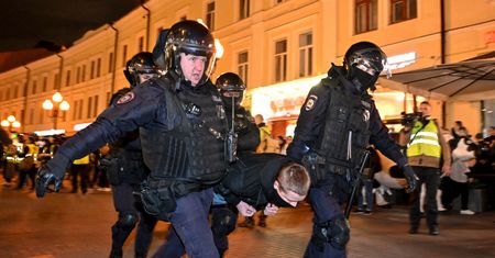 Masowe zatrzymania w Moskwie. Protesty w całej Rosji