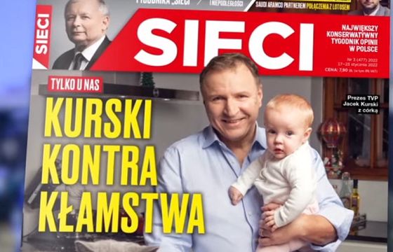 Krytyka Jacka Kurskiego na okładce „Sieci”. "Zabieg wizerunkowy"