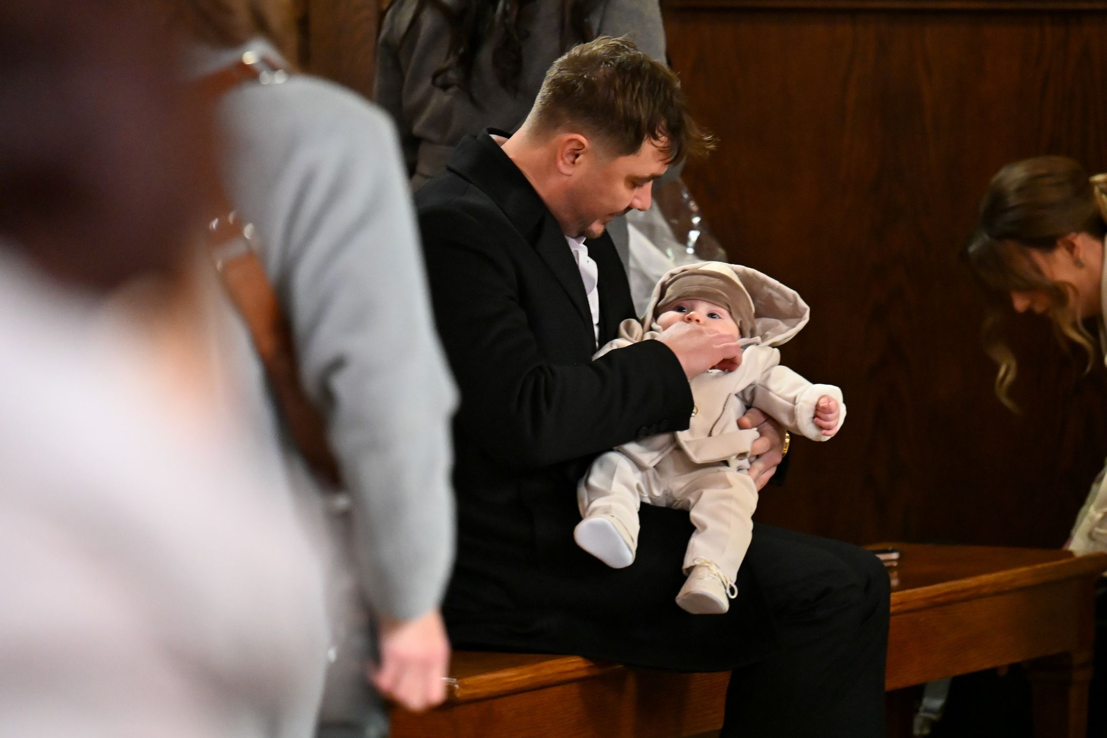 Daniel Martyniuk z synem