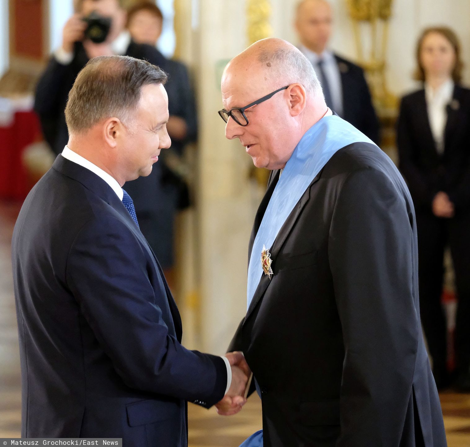 Ilona Łepkowska i Czesław Bielecki