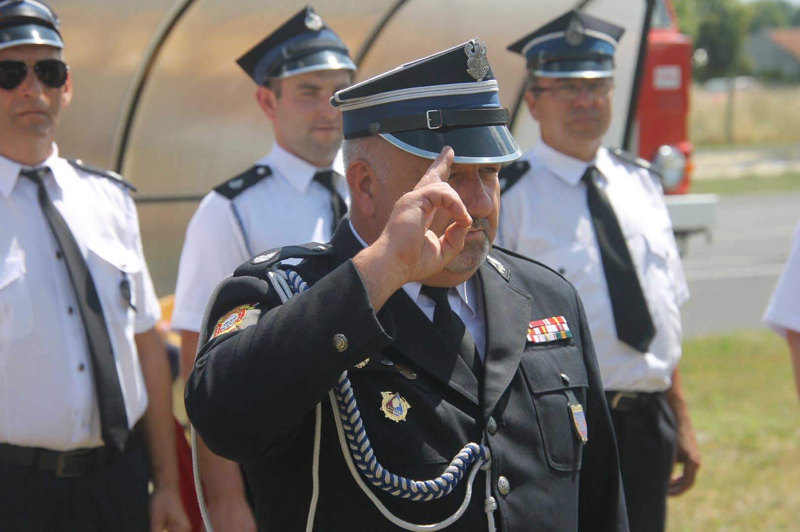 W zawodach wystartowało 14 drużyn strażackich