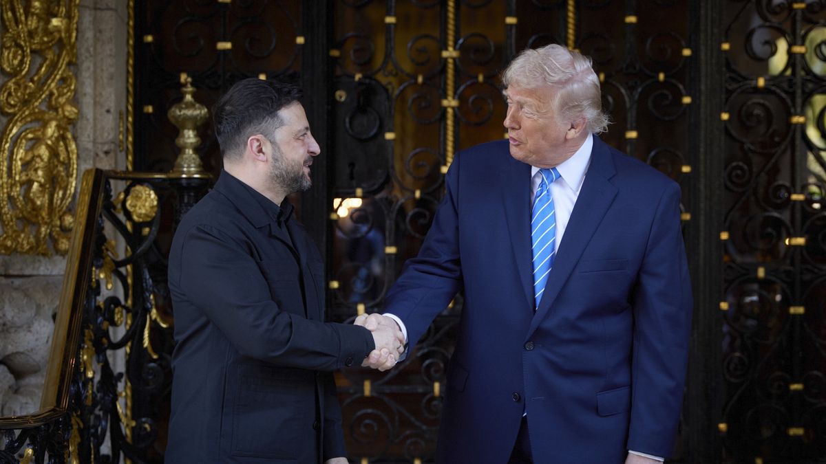 Wołodymyr Zełenski, Donald Trump