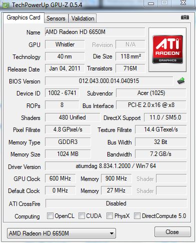 Acer Aspire 5560G - co potrafi laptop z AMD Llano? [test cz. 2] 4