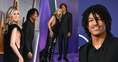 Heidi Klum promuje na ściance kolejną z pociech. 19-letni Henry, podobnie jak mama i siostra, również pragnie zostać modelem