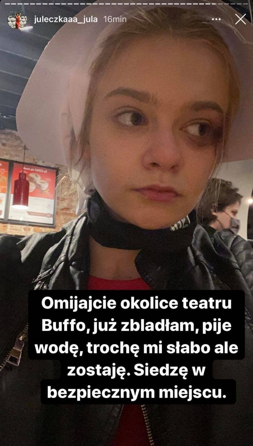 Julia Wróblewska pobita podczas manifestacji w Warszawie!