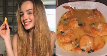 Wiktoria Gąsiewska chwali Adama Zdrójkowskiego: "Miś zrobił KREWETKI W PANCERZU"