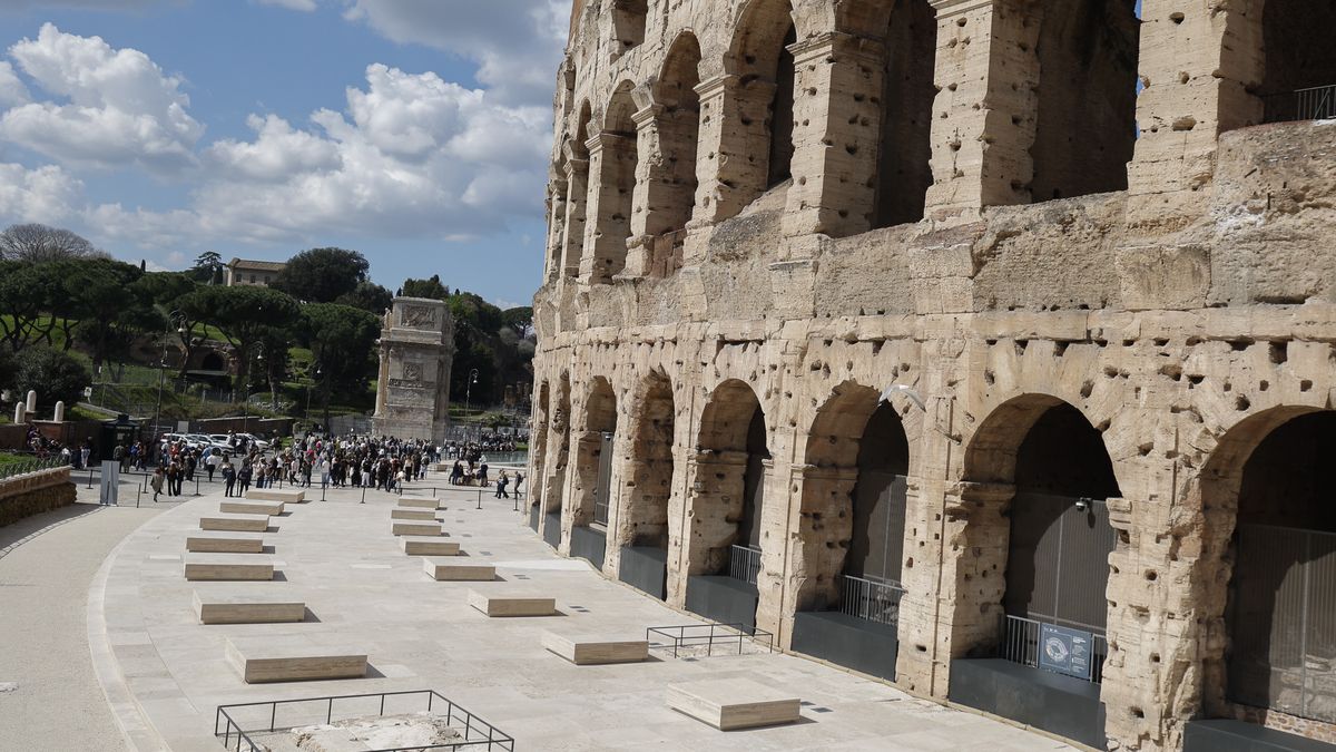 Ponowne otwarcie południowych krużganków Koloseum