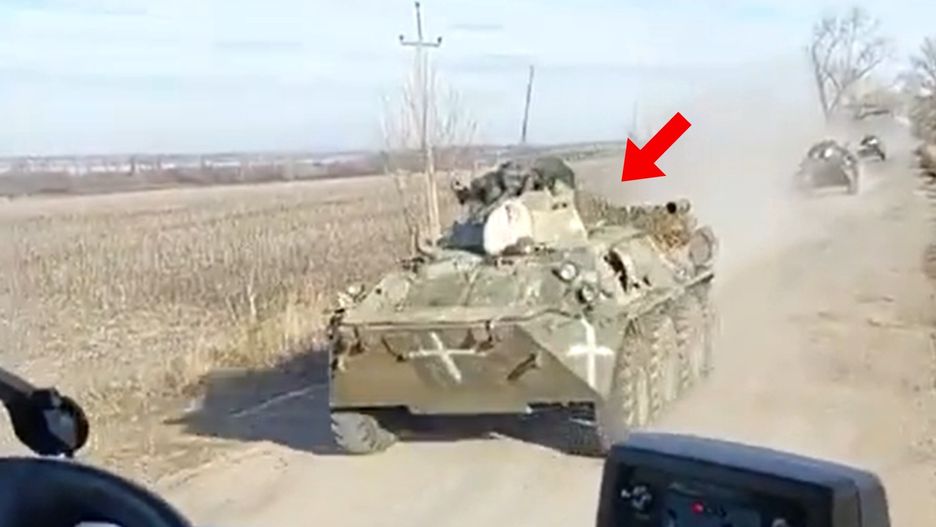 BTR-82 - trofeum Ukraińców