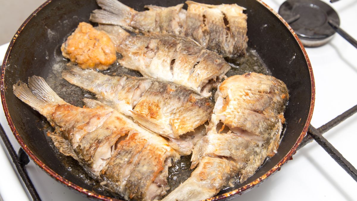 Fish carp is fried in a frying pan
Fish carp is fried in a frying pan .
pan, fish, carp, fried, food, frying, meal, delicious, tasty, gourmet, cooking, oil, whole, crucian, nutrition, dinner, kitchen, cooked, seafood, black, closeup, healthy, hot, eat, snack, pan, fish, carp, fried, food, frying, meal, delicious, tasty, gourmet, cooking, oil, whole, crucian, nutrition, dinner, kitchen, cooked, seafood, black, closeup, healthy, hot, eat, snack