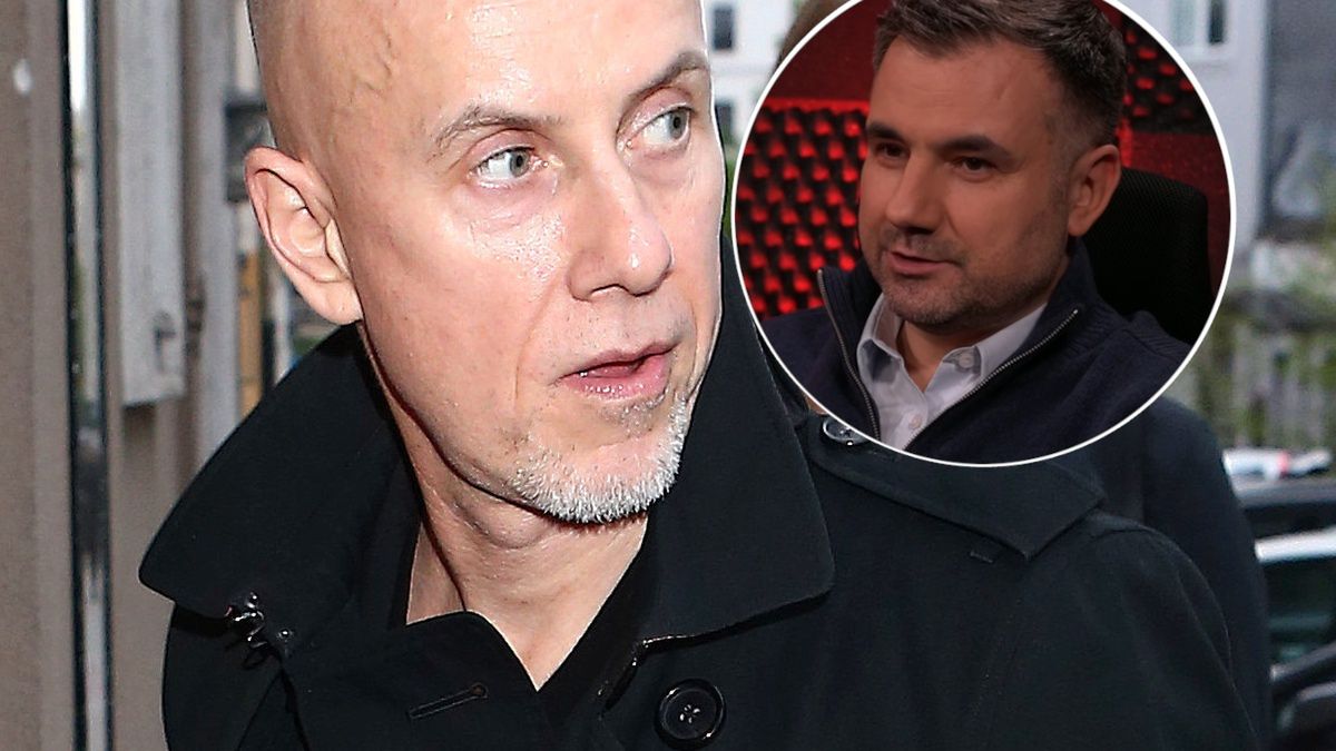 Adam "Nergal" Darski i Marcin Majewski