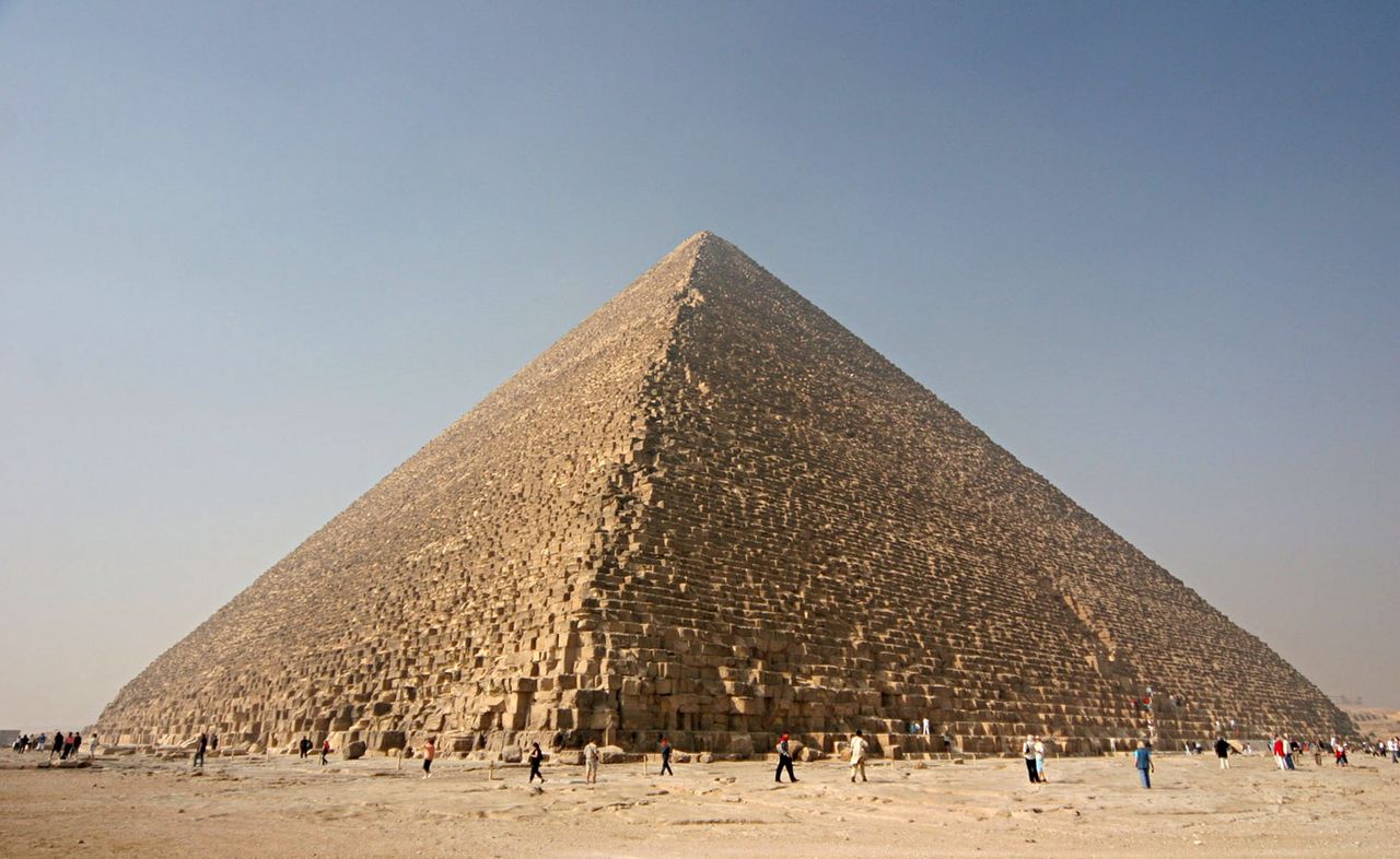 Wielka Piramida w Gizie, Egipt