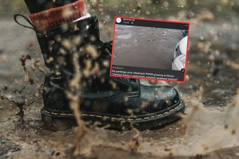 "Wszystko ubrudzone". Poznańskie parkingi w opłakanym stanie