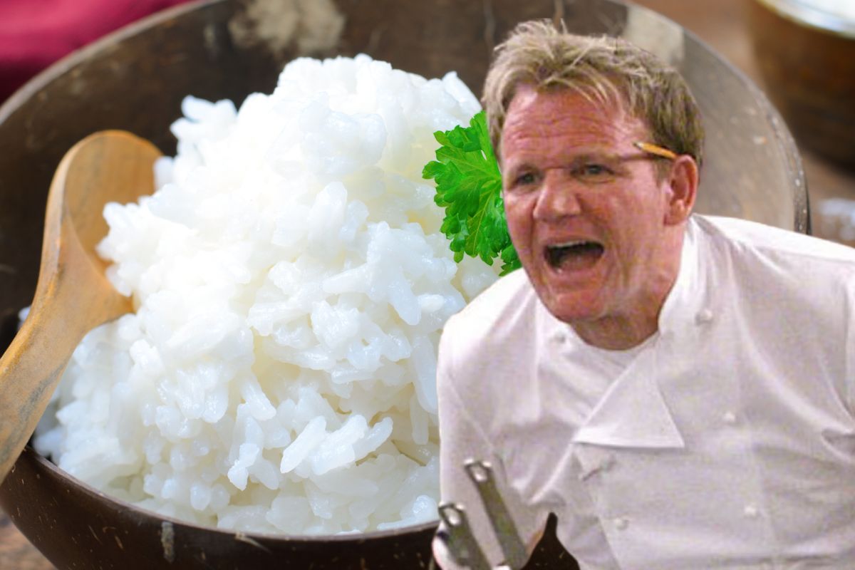 Gordon Ramsay wytyka błąd, który większość z nas popełnia. Ryż staje ...