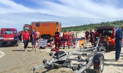 Tragedia na kąpielisku w Jantarze. Utonął 32-latek