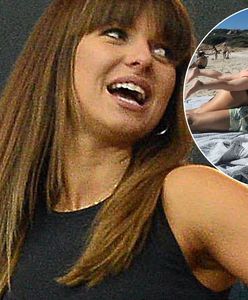 Lewandowska w kostiumie kąpielowym, a jej mąż? "Owinięty miłością"