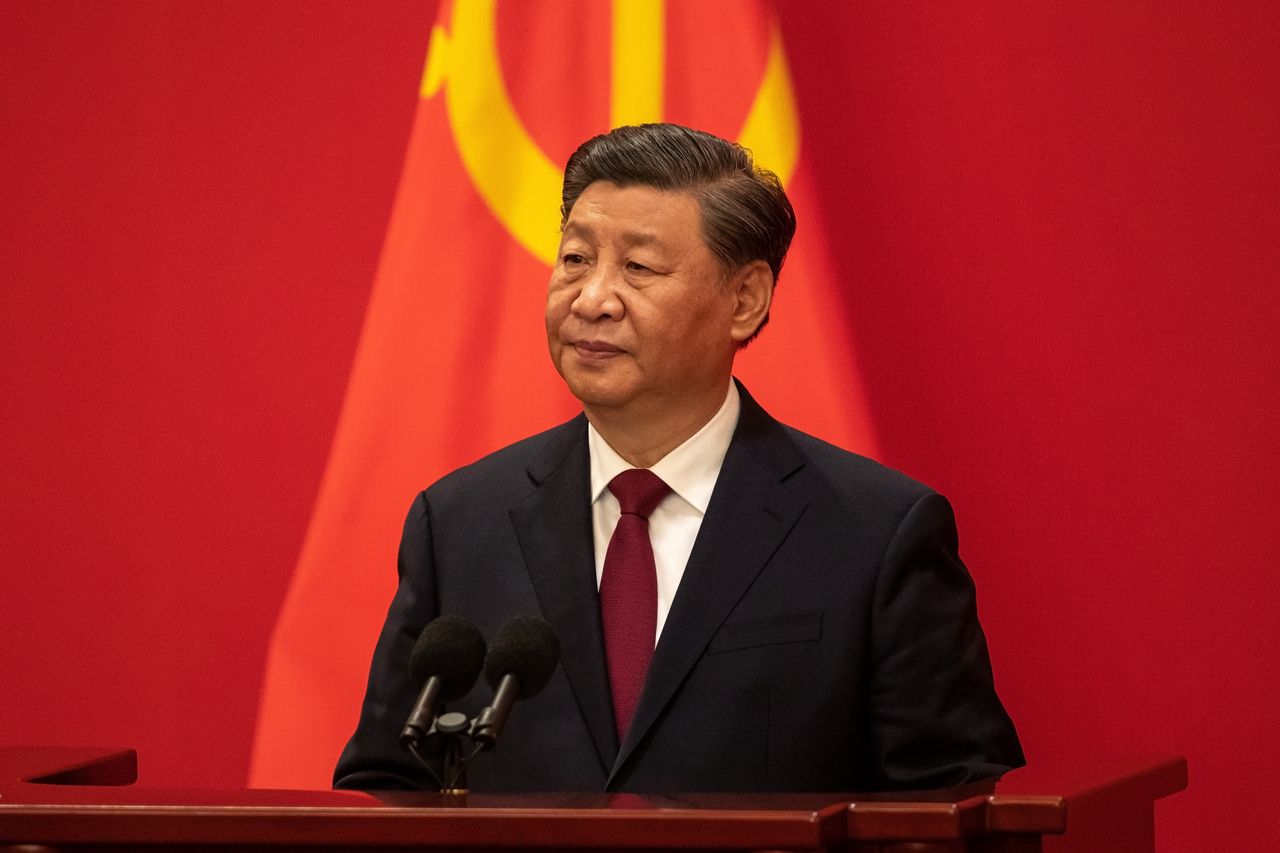 Przywódca Chińskiej Republiki Ludowej Xi Jinping 