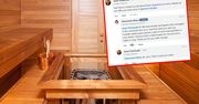 Naga sesja w saunie warunkiem w ofercie pracy. Kłótnia w komentarzach