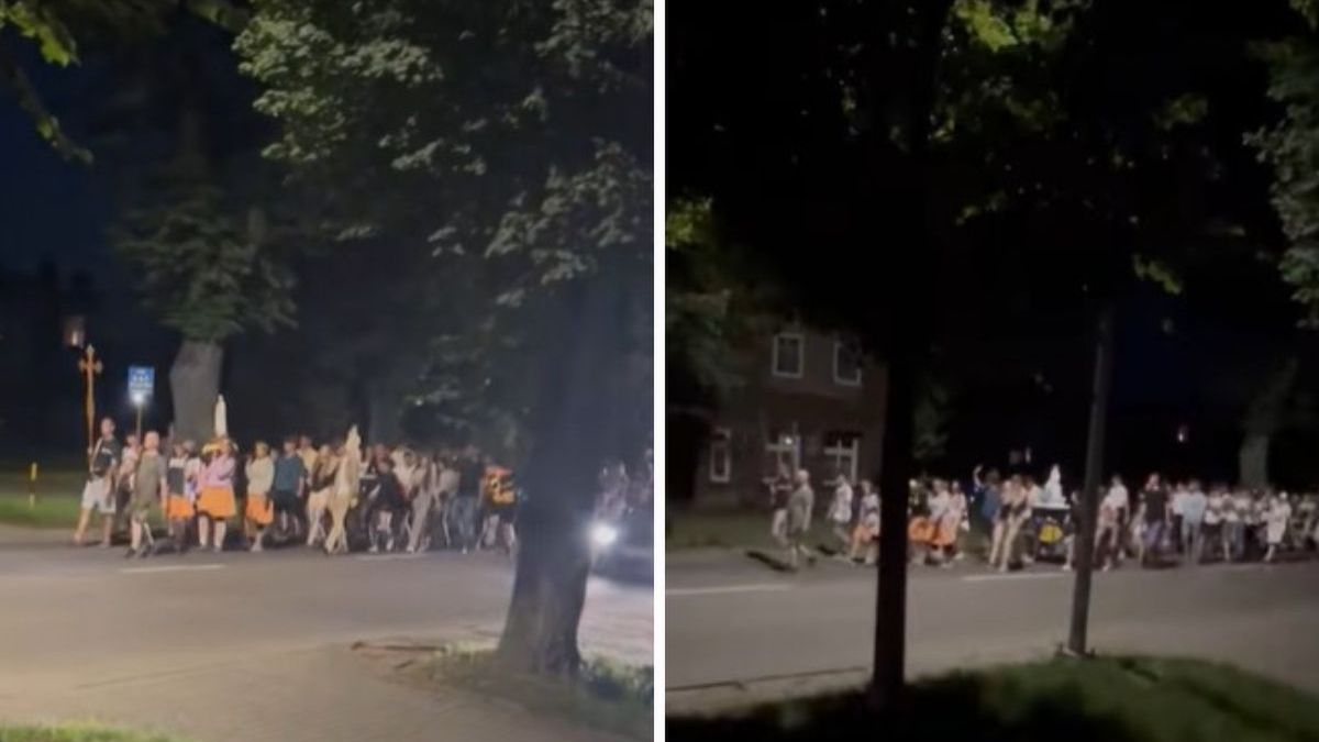 Pielgrzymi wzbudzili kontrowersje. Niesie się nagranie z Wejhero