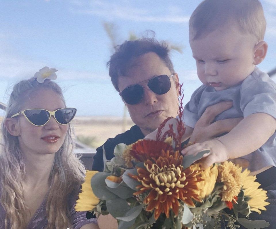 Elon Musk i Grimes pokazali synka