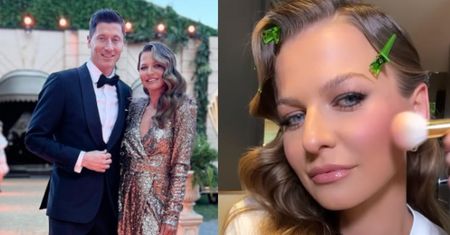 Anna Lewandowska przeżywa bal u Omeny: "Nie wiem, czy się BARDZIEJ SPOCIŁAM licytując, czy przy licytacji naszej pozycji"
