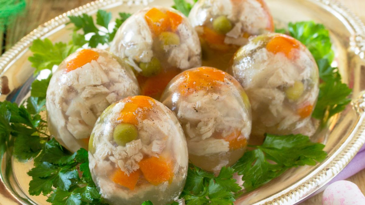 Galaretka w kształcie jajek- Pyszności