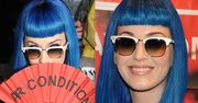 Niebieskie włosy Katy Perry...