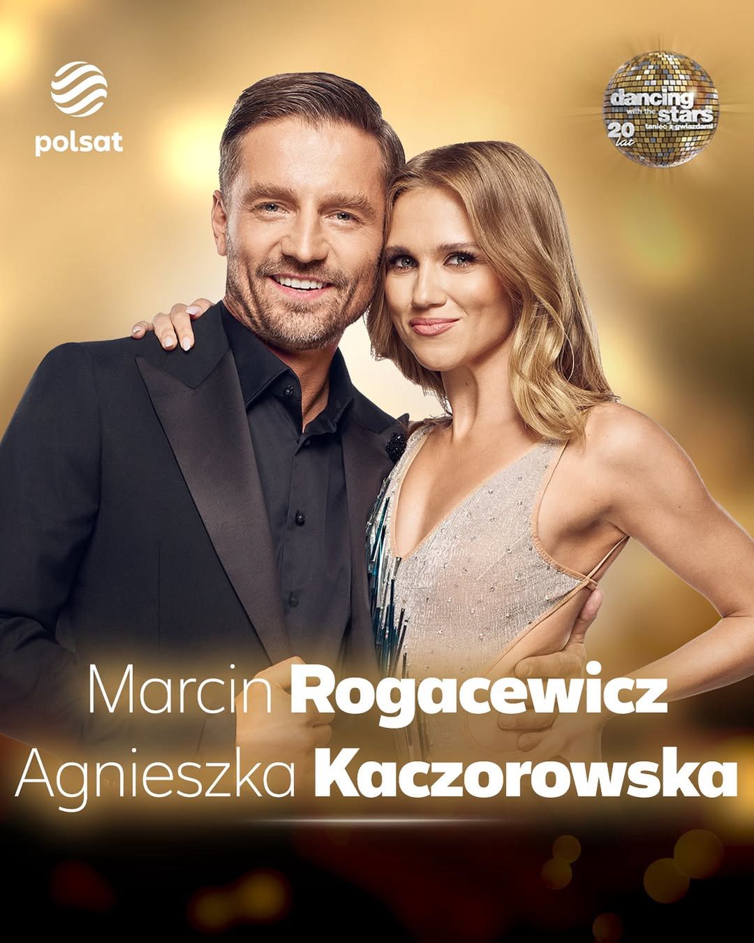 Agnieszka Kaczorowska i Marcin Rogacewicz w "Tańcu z gwiazdami"