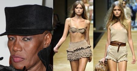 Grace Jones krytykuje modelki: "Dziewczyny w rozmiarze XS wyglądają jak ŻYWE TRUPY! To w ogóle nie jest seksowne"