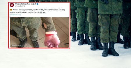 Rosjanie rekrutują najemników z wirusem HIV. Tak ich oznaczają